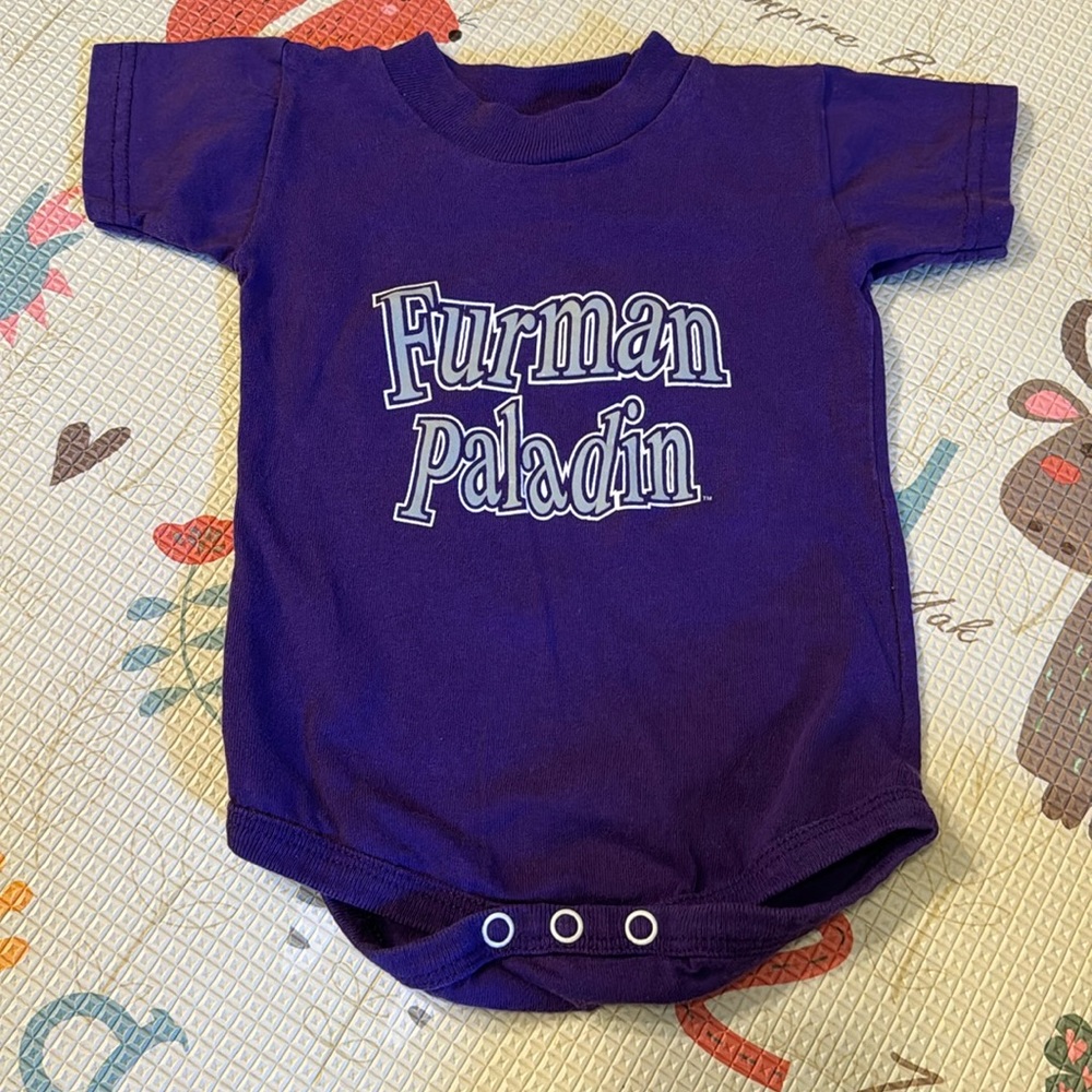 6 Month Furman Onesie